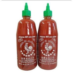 Original Huy Fong Foods Sriracha Hot Chili Sauce 28oz - 2 Pack